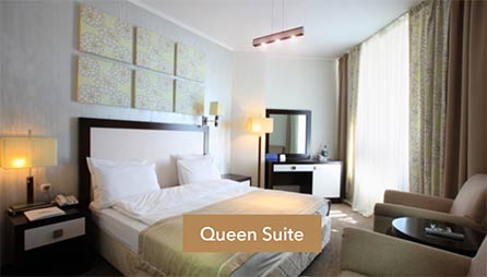 Номер queen в гостинице Казахстан