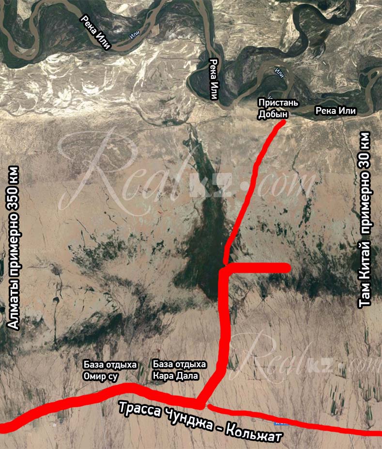 Схема проезда к бесплатному горячему источнику