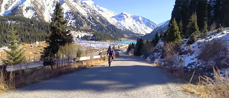 Поездка к БАО на велосипеде