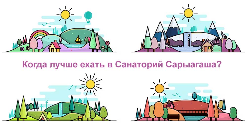 Когда лучше поехать в Сарыагаш