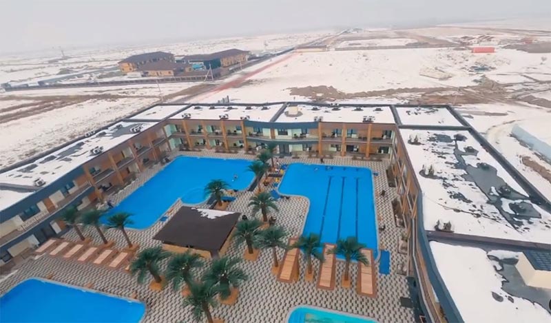 Новый год горячие источники чунджа