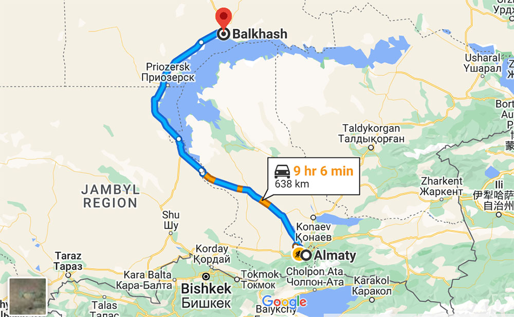 Алматы Балхаш