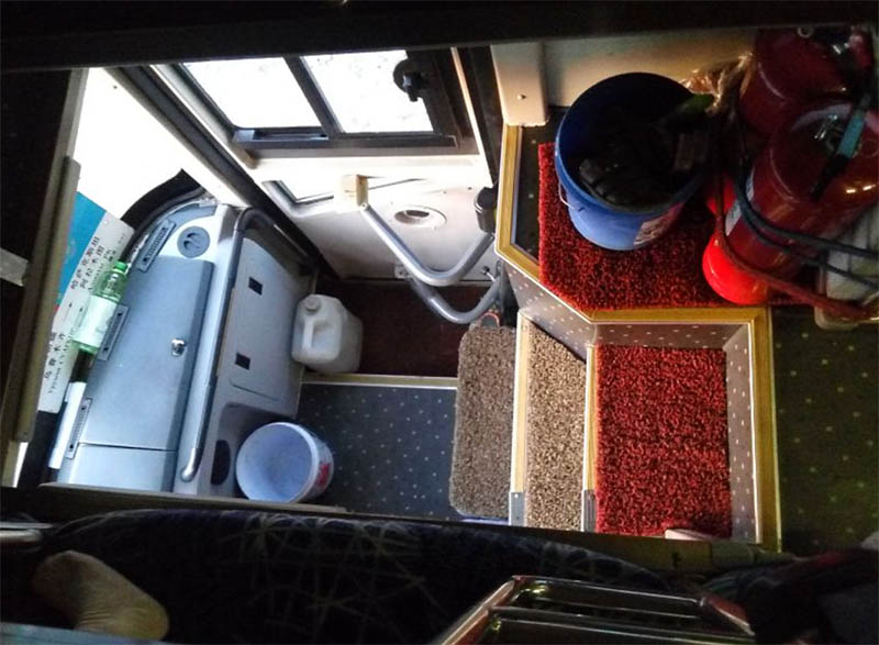 Спальный автобус на Алаколь