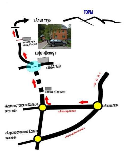 Almatau Rest guest house  