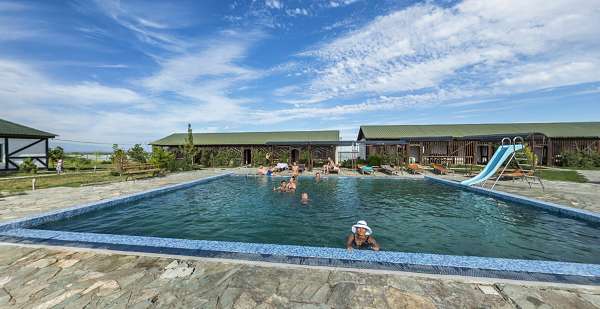 Деревушка горячие источники фото бассейна