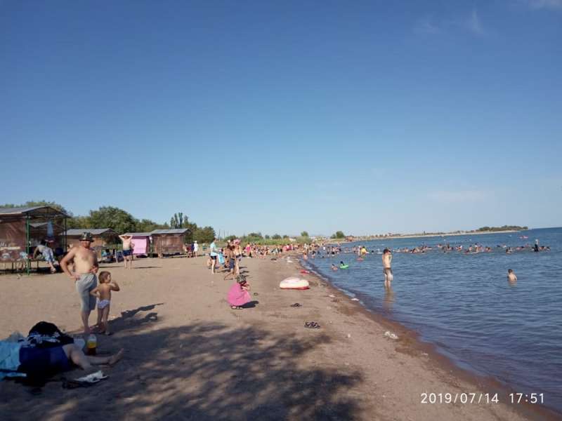 Медведь зона отдыха на Капчагае