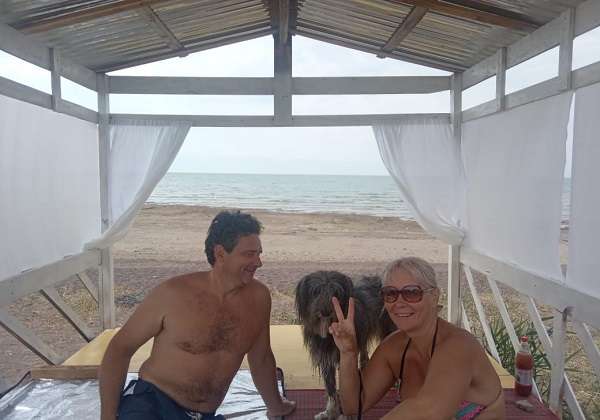 Медведь зона отдыха на Капчагае