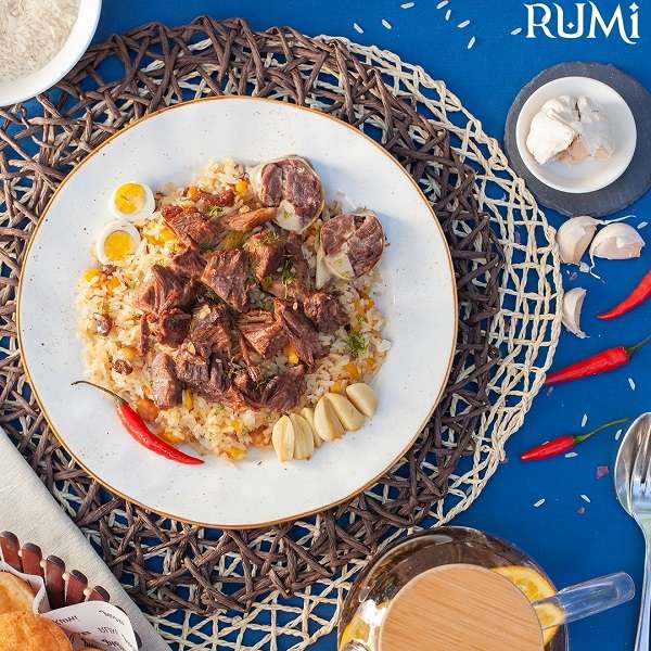 Ресторан RUMI, центр вкусного плова