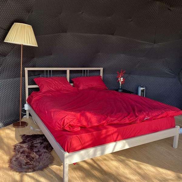 Панорамные стеклянные домики BubbleGumView