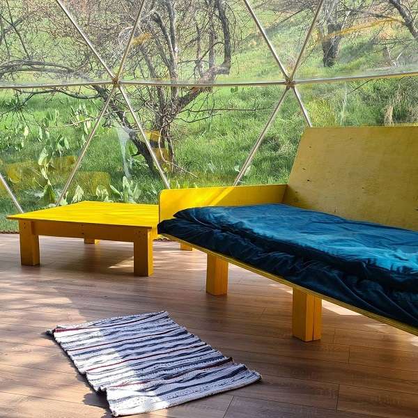 Панорамные стеклянные домики BubbleGumView