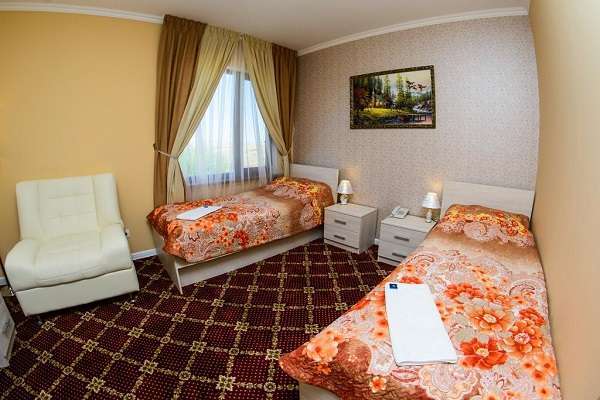 Recreation area of Eco Village Kaskasu