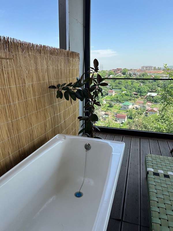 Ihouse домики в горах с бассейном