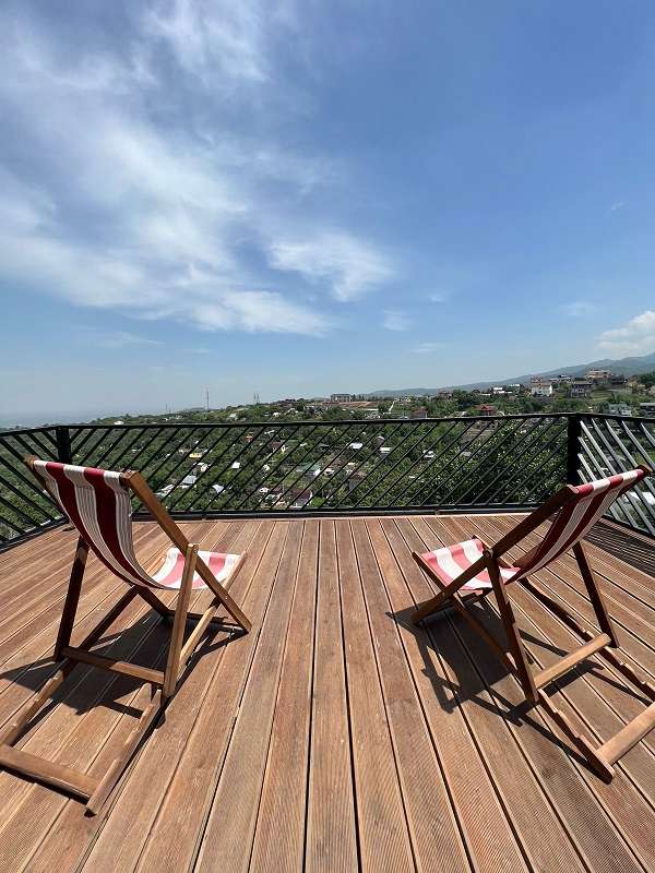 Ihouse домики в горах с бассейном