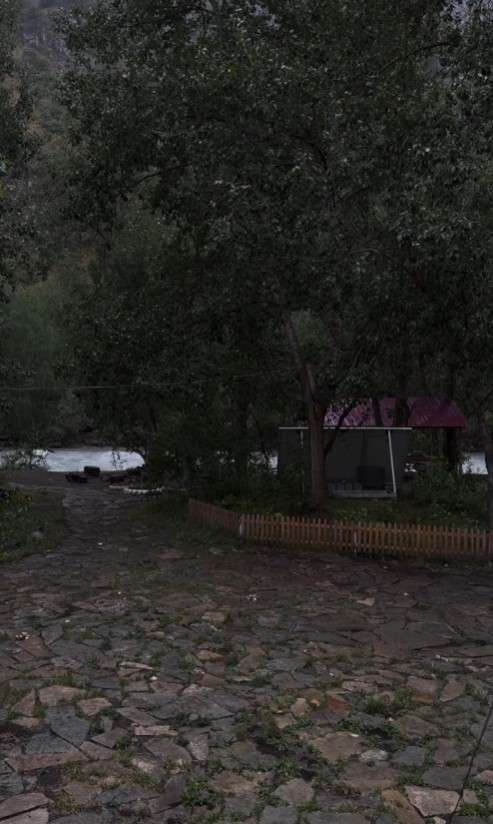 База отдыха ТAUSU и сакская баня на реке Коксу