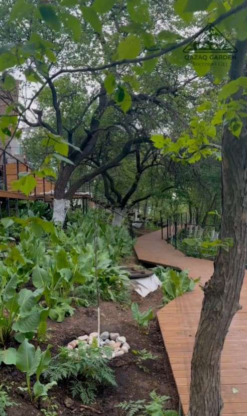 Домик с панорамным видом Qazaq Garden