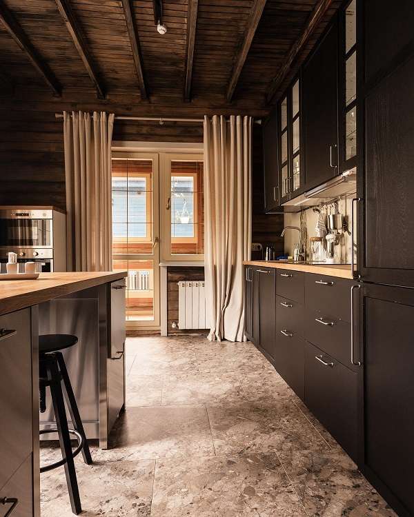 Шикарный дом Nero Bianca Chalet с бассейном