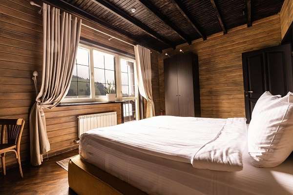 Шикарный дом Nero Bianca Chalet с бассейном