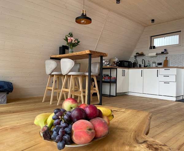 Домики A-FRAME и SHALE Sweedom и баня