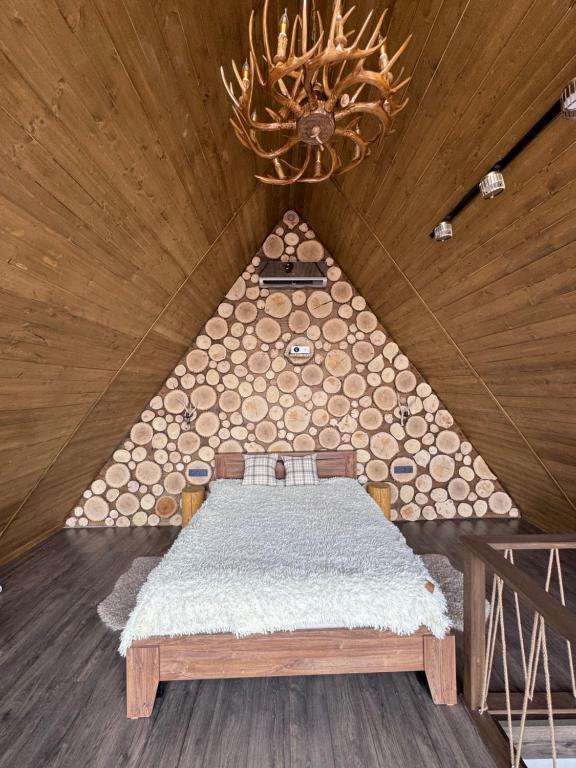 Домики A-FRAME и SHALE Sweedom и баня