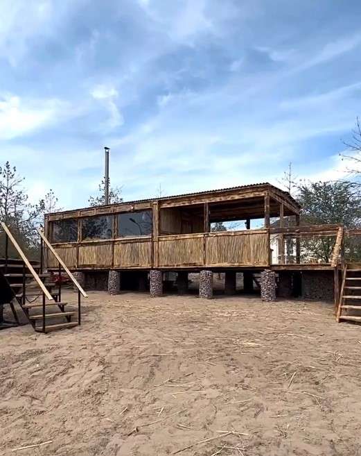 Домики на Капчагае Nomad Village