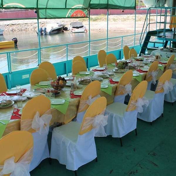 Пляж Айна Су (бывшая Ак Отау) аренда теплохода