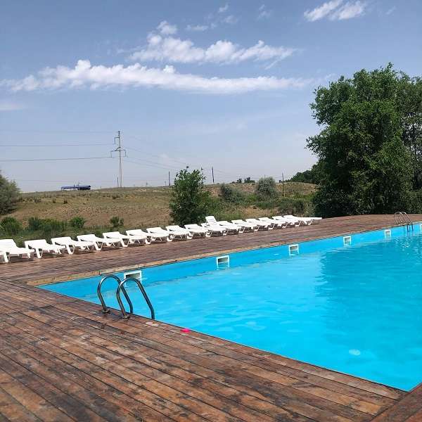 По дороге на Капчагай База отдыха Поляна