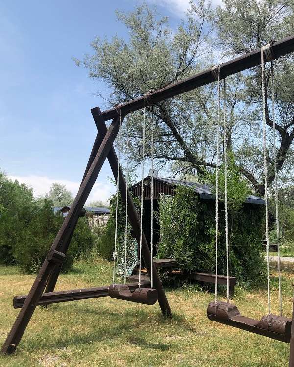 По дороге на Капчагай База отдыха Поляна