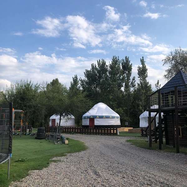 По дороге на Капчагай База отдыха Поляна