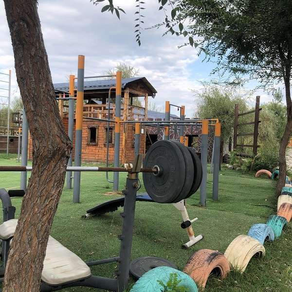 По дороге на Капчагай База отдыха Поляна