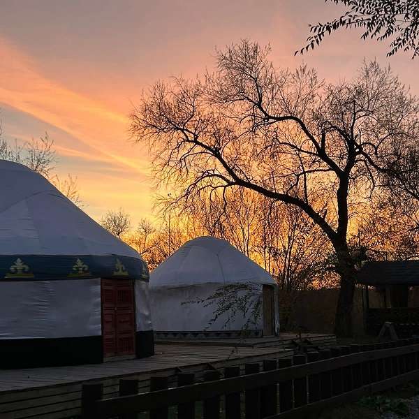 По дороге на Капчагай База отдыха Поляна