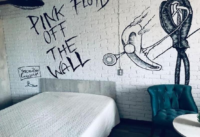 Квартира в стиле лофт для гостей Караганды