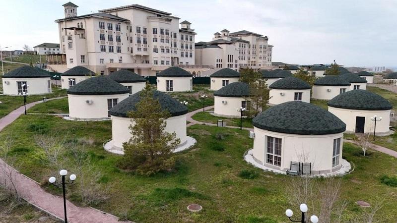 Домики на Капчагае Nomad Village