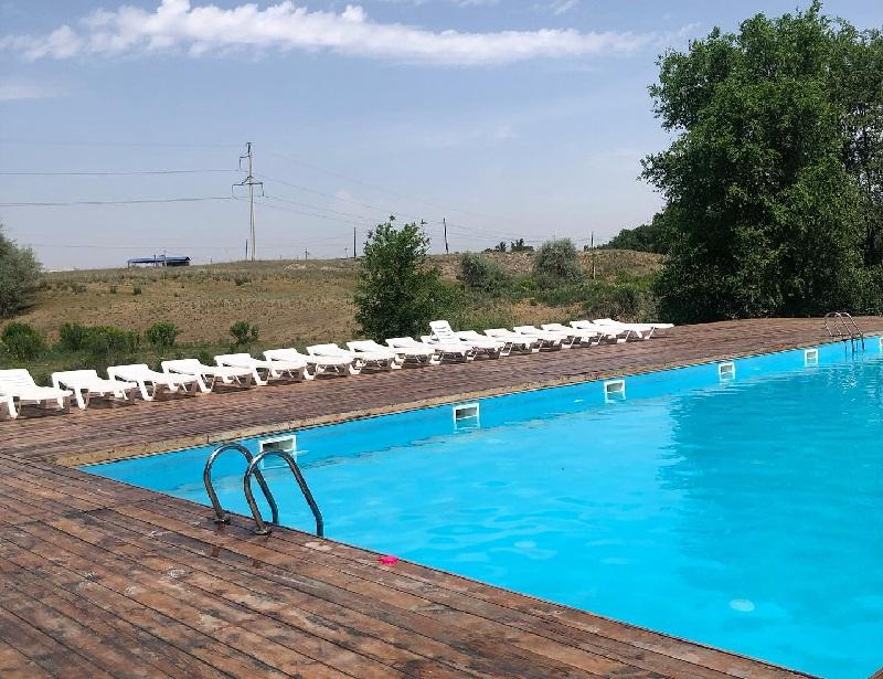 По дороге на Капчагай База отдыха Поляна