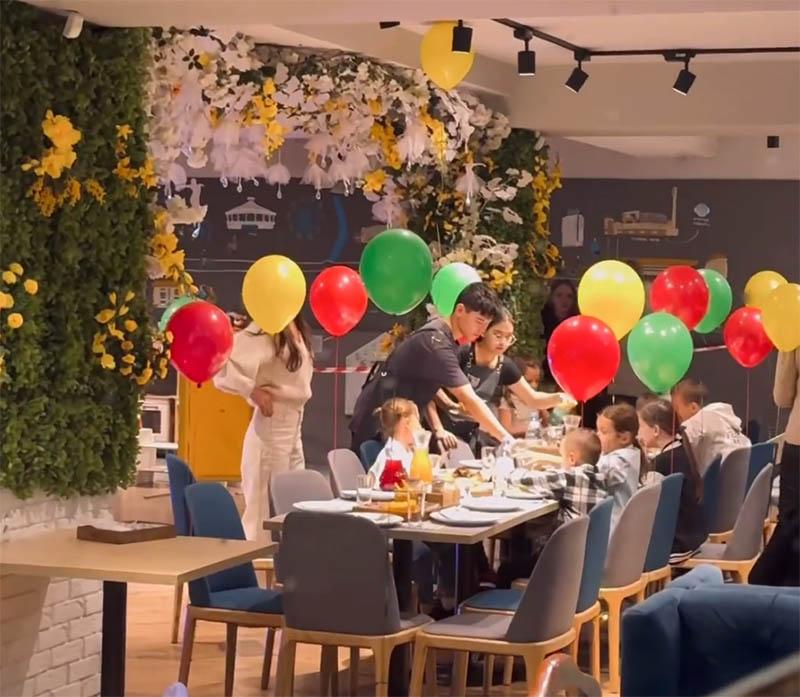 Детский день рождения в ресторане Аист закрылось